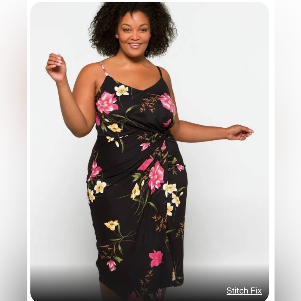 🩷NINE BRITTON NEW WITH TAGS SUPER SOFT STITCH FIX VIVIENNE KNIT MIDI DRESS